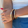 Tort & Gold Bangle Set - ShopSpoiled