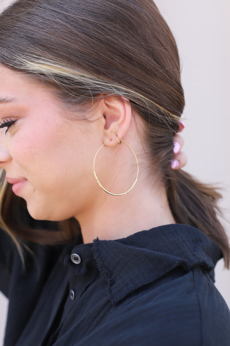Bliss Hoop Earrings - ShopSpoiled