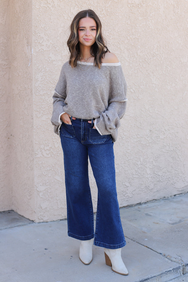 Luna Wide Leg Jeans - ShopSpoiled