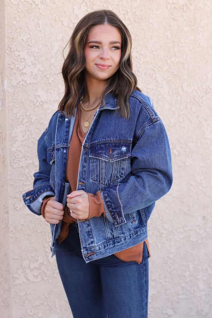 Wrenley Denim Jacket - ShopSpoiled