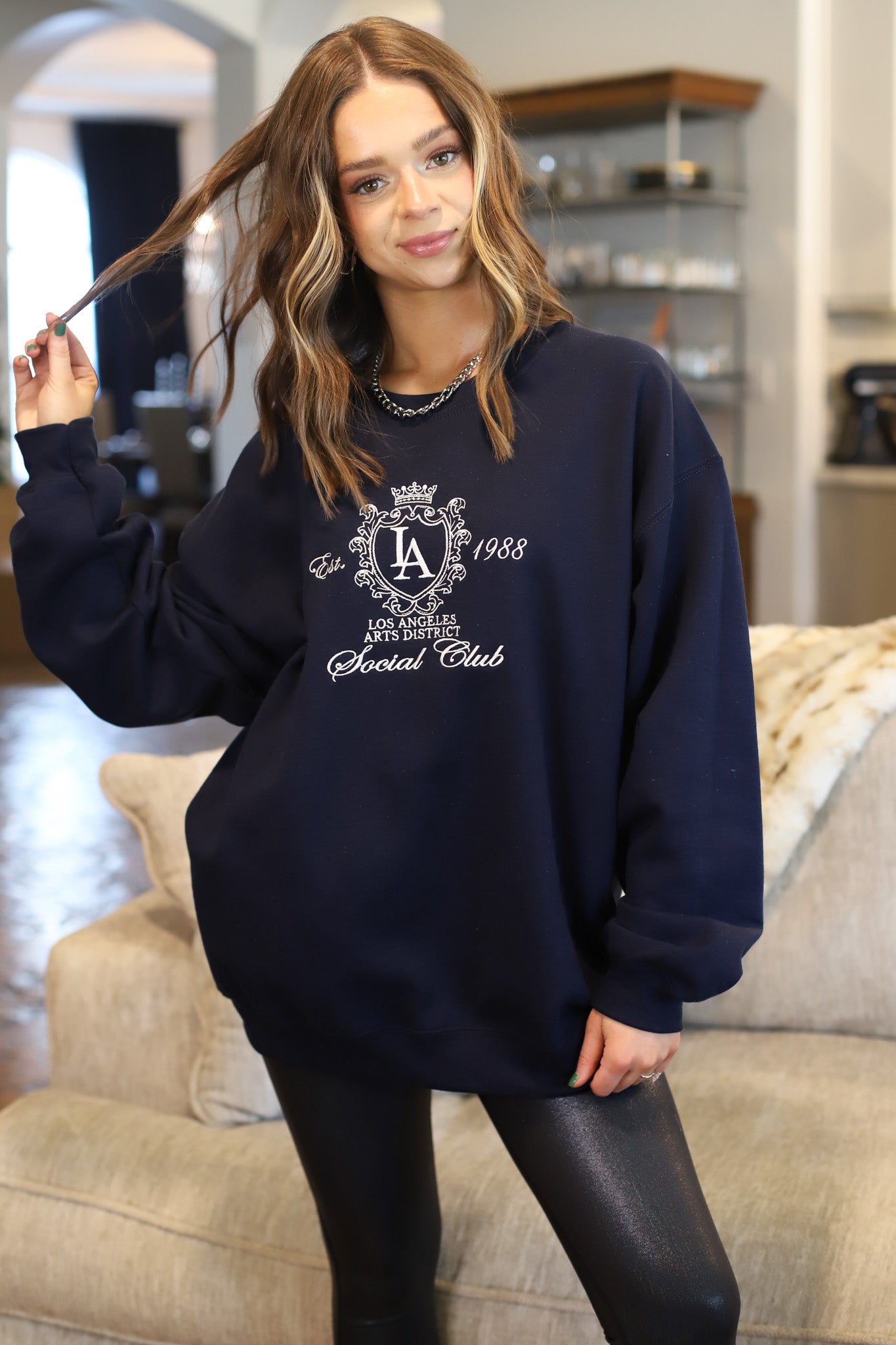 Social store club sweatshirt