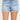 Desert Daisy Paisley High Rise Denim Shorts - ShopSpoiled