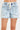 Paisley Lace-Up Denim Shorts - ShopSpoiled