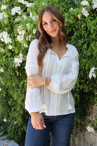 Timeless Touch Lace Blouse - ShopSpoiled