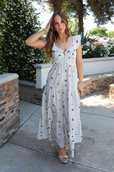 The Coastal Stroll Maxi Dres - ShopSpoiled