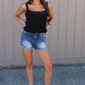 Lace Peplum Tank Top - ShopSpoiled