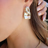 Gold Tide Drop Earring - ShopSpoiled