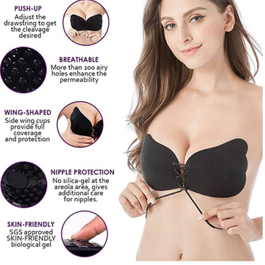 Lace Up Free Bra - ShopSpoiled