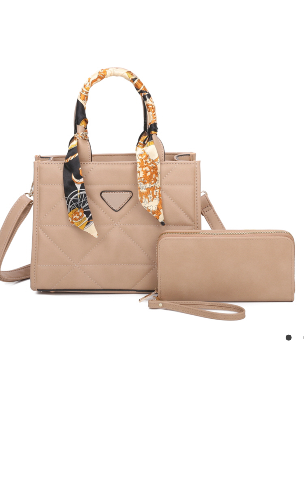 Not My Problem Purse in Nude - ShopSpoiled
