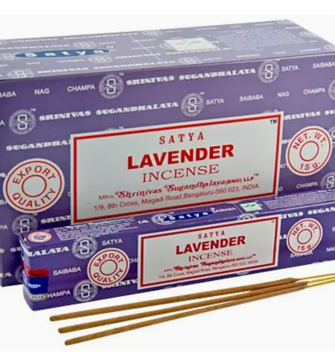 English Lavender Satya Incense - ShopSpoiled