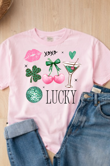 lucky Girl Tee - ShopSpoiled