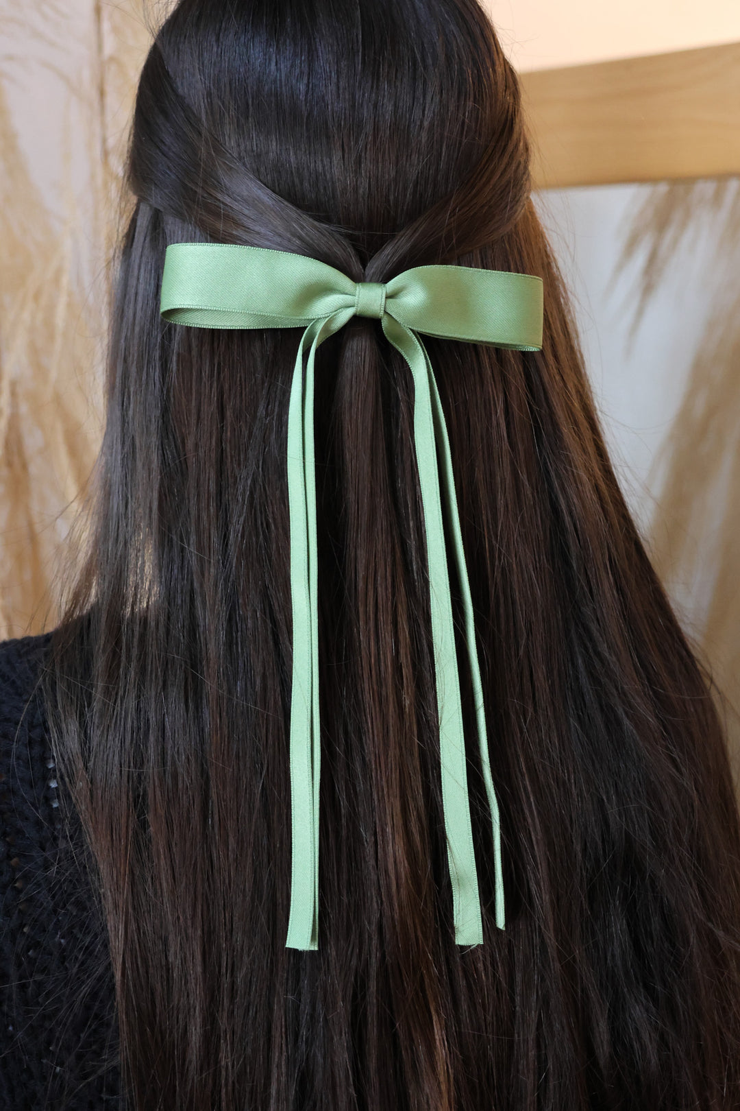 Darling Satin Hair Bow - ShopSpoiled
