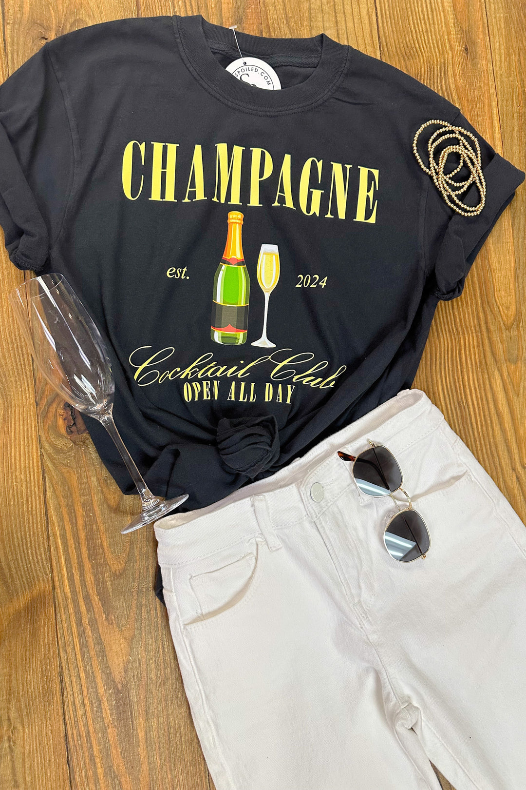 Champagne Club Tee - ShopSpoiled