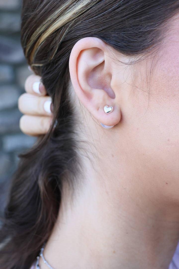 Heart Of Pearl Earrings - ShopSpoiled