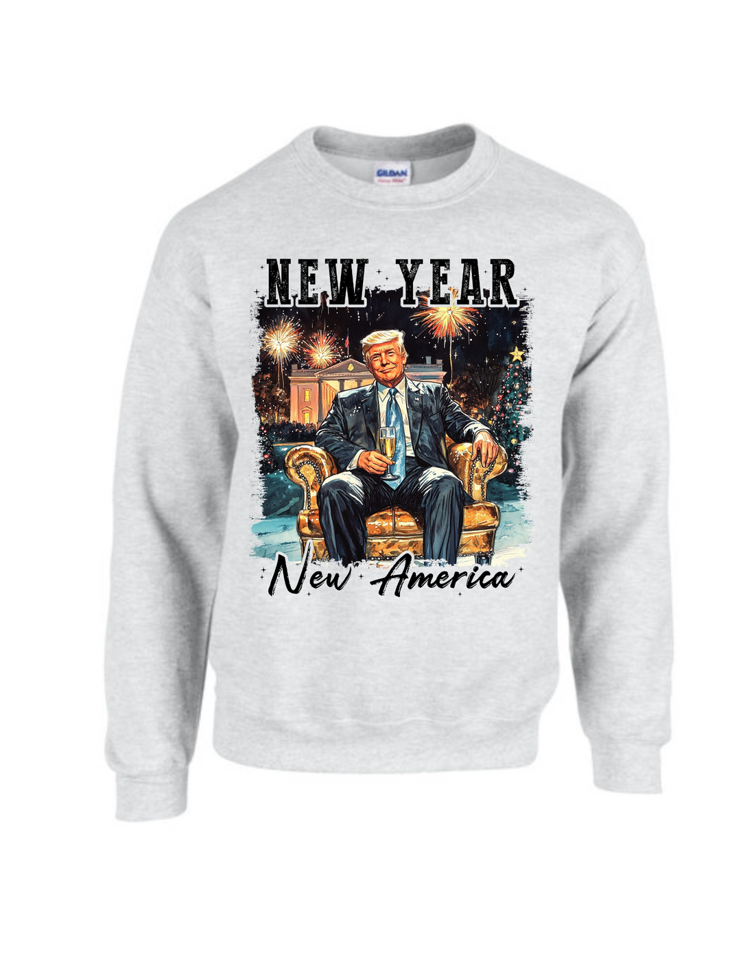 **PRE ORDER** New Year, New America Sweatshirt - ShopSpoiled