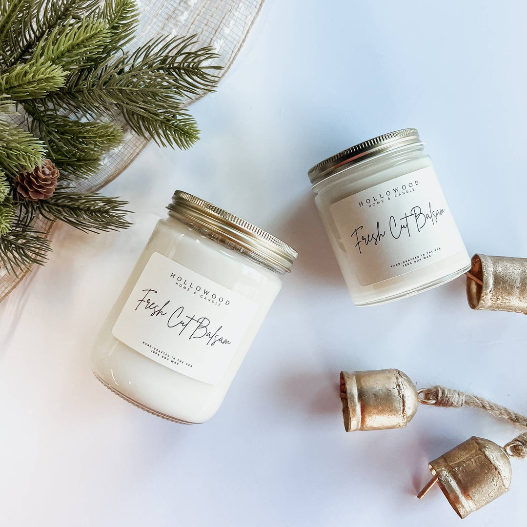 FRESH CUT BALSAM | HOLIDAY CANDLE | 100% SOY WAX | 8 OZ - ShopSpoiled