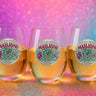 Mahjong Jeweled Stemless Wine Glass - ShopSpoiled