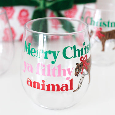 Filthy Animal Shatterproof Wine glass - ShopSpoiled