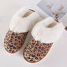 Cozy Leopard Faux Fur Lined Leopard Slippers - ShopSpoiled