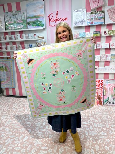 Girly Barcart Mahjong Mat - ShopSpoiled
