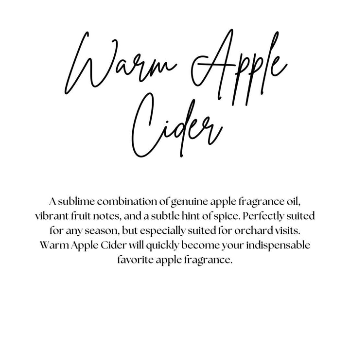 Warm Apple Cider Candle 13oz - ShopSpoiled