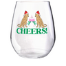 Leopard Toast Shatterproof Wine glass - ShopSpoiled