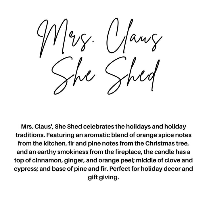 MRS. CLAUS' SHE SHED | HOLIDAY | CAR DIFFUSER - ShopSpoiled