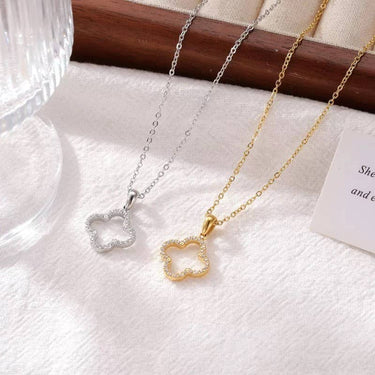 Leaf Clover Necklace - ShopSpoiled