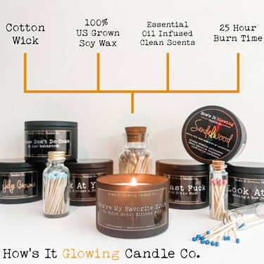 You're My Favorite Thing To Do Candle - ShopSpoiled