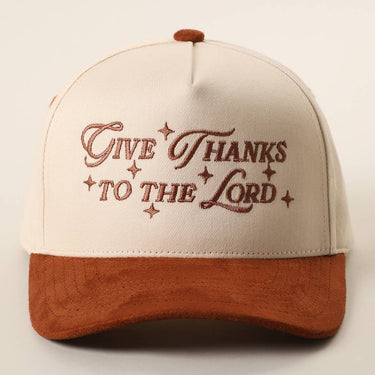 Give Thanks To The Lord Trucker Hat - ShopSpoiled