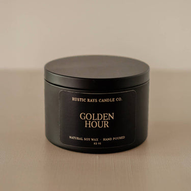 Golden Hour 12 oz Soy Candle - ShopSpoiled