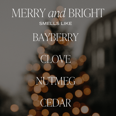 Merry and Bright 9 oz Soy Candle - ShopSpoiled