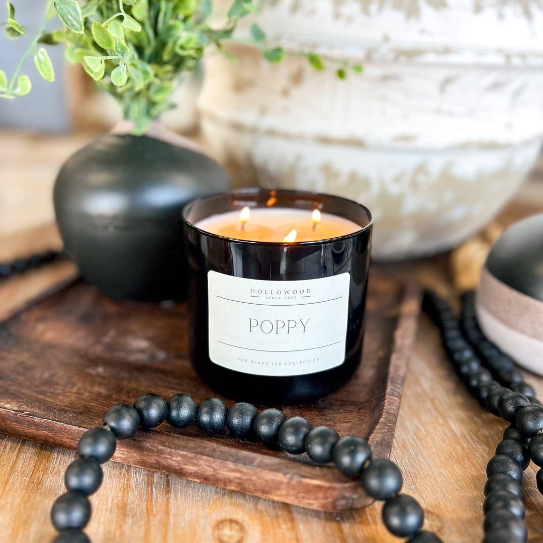 Poppy 3 Wick Candle - ShopSpoiled