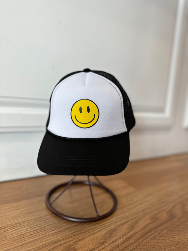 Kids Smiley Trucker Hat - ShopSpoiled