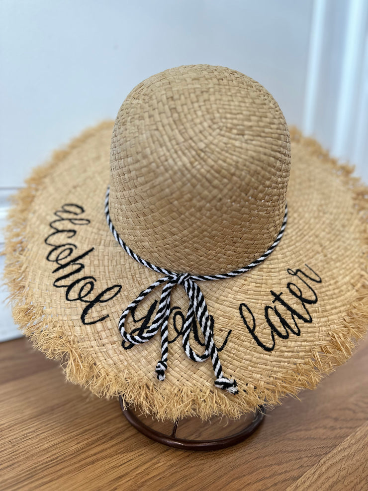 Alcohol You Later Beach Hat - ShopSpoiled