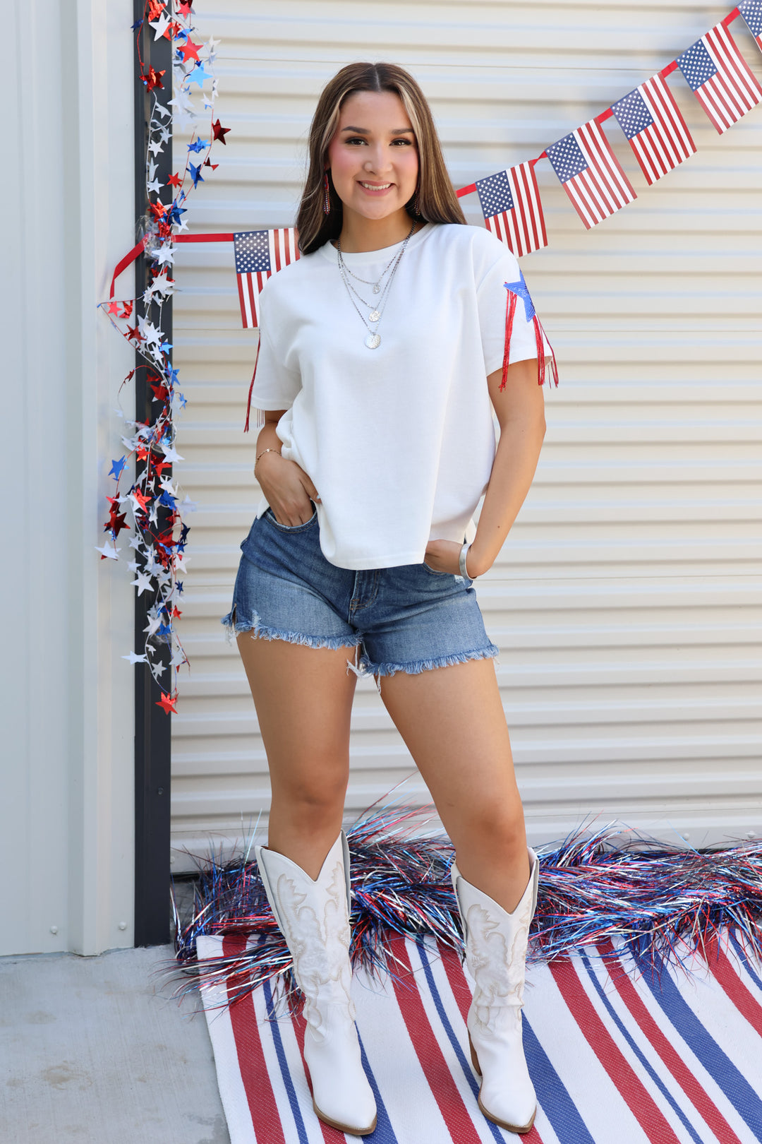Home of the Brave Top - ShopSpoiled