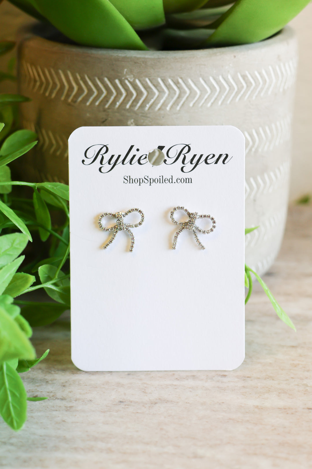 Dainty Bow Earrings - ShopSpoiled