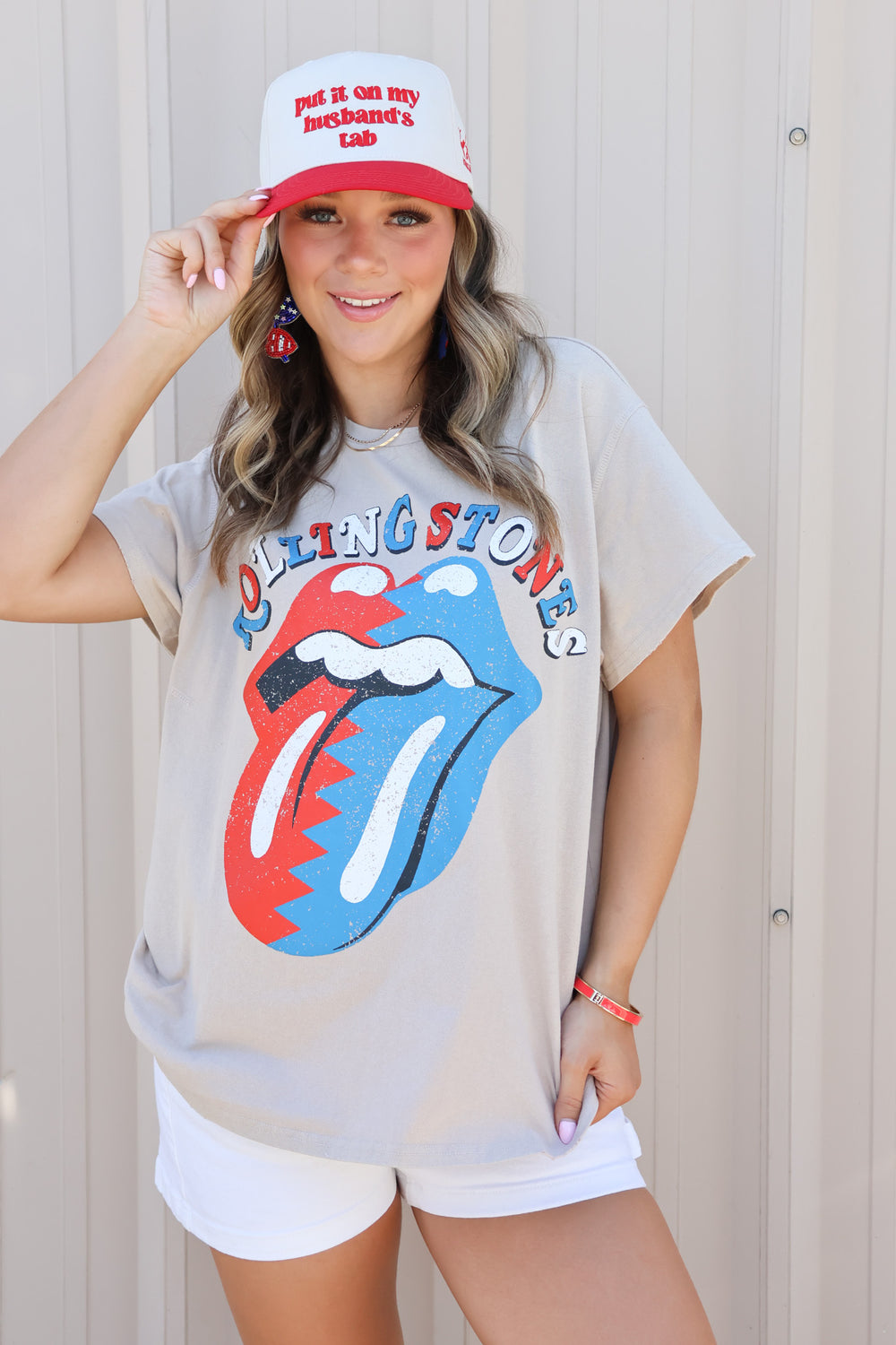 America Rolling Stones Tee - ShopSpoiled