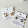Twist & Shine Huggie Earring - ShopSpoiled