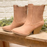 Tan River Booties - ShopSpoiled