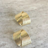 Gold Twisted Earrings - ShopSpoiled