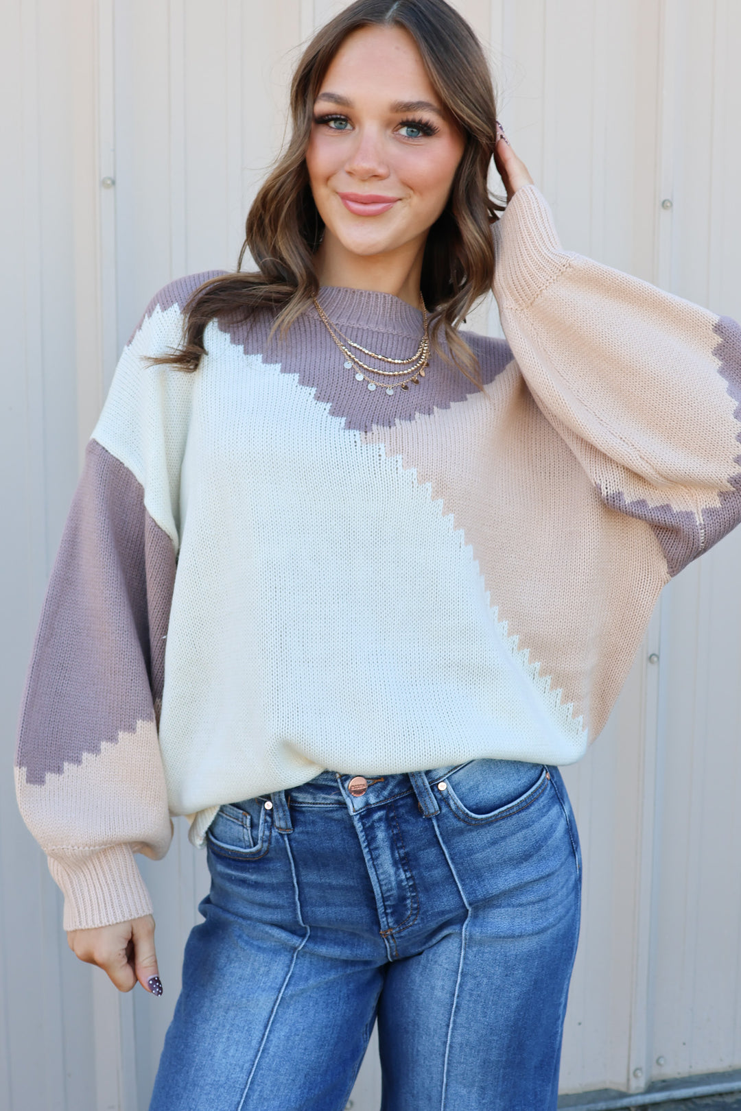 Latte Break Sweater - ShopSpoiled