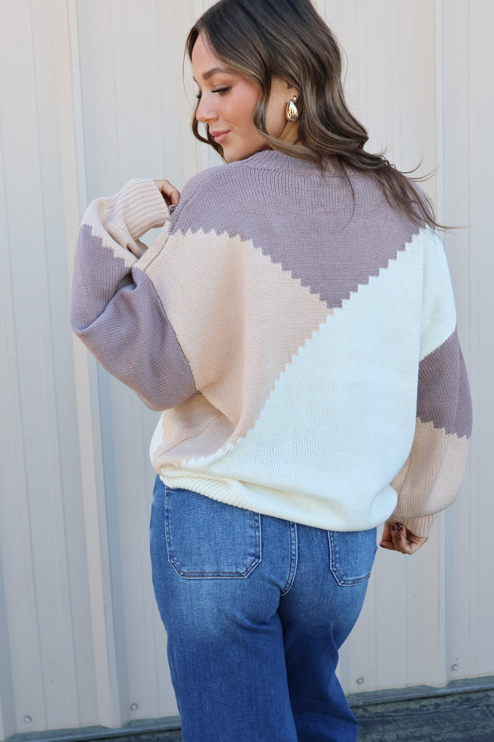 Latte Break Sweater - ShopSpoiled