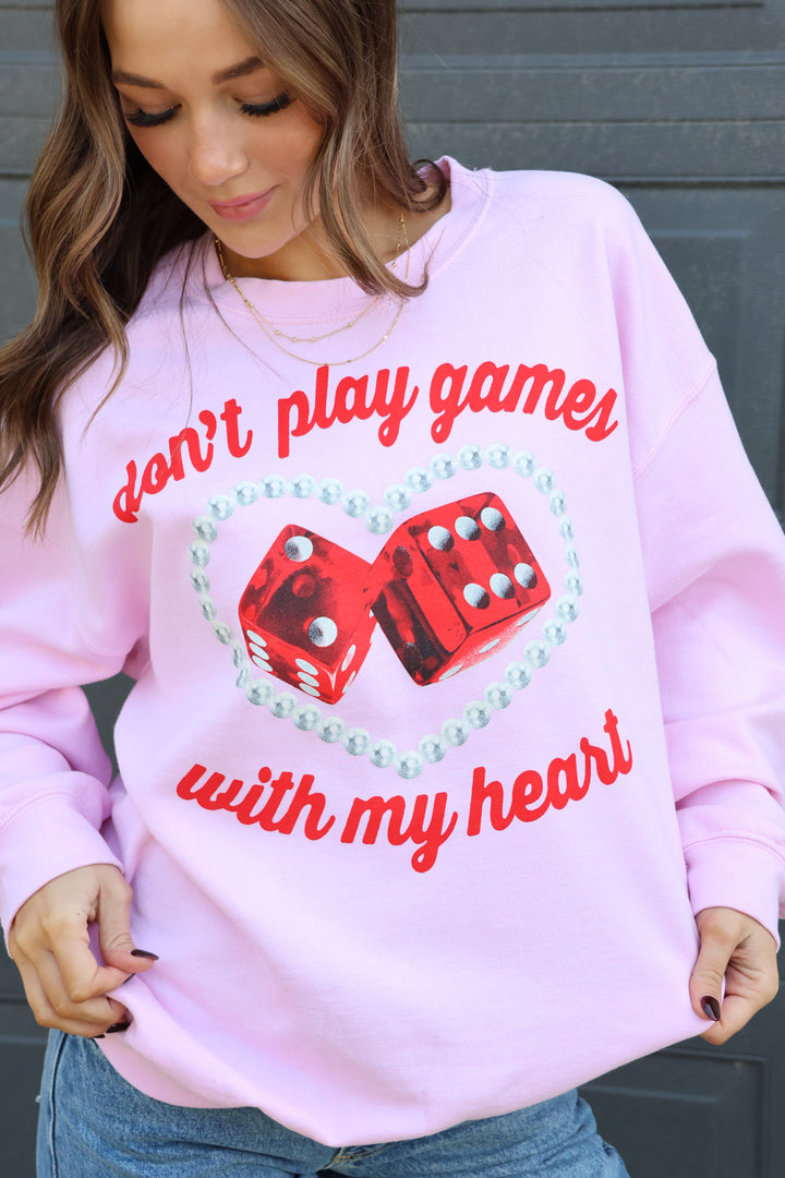 Playing Games Sweatshirt - ShopSpoiled