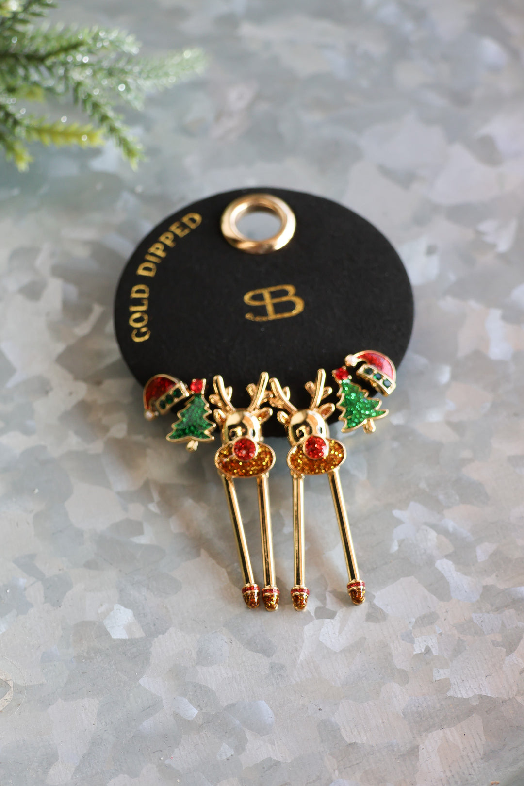 Reindeer Earring Set - ShopSpoiled