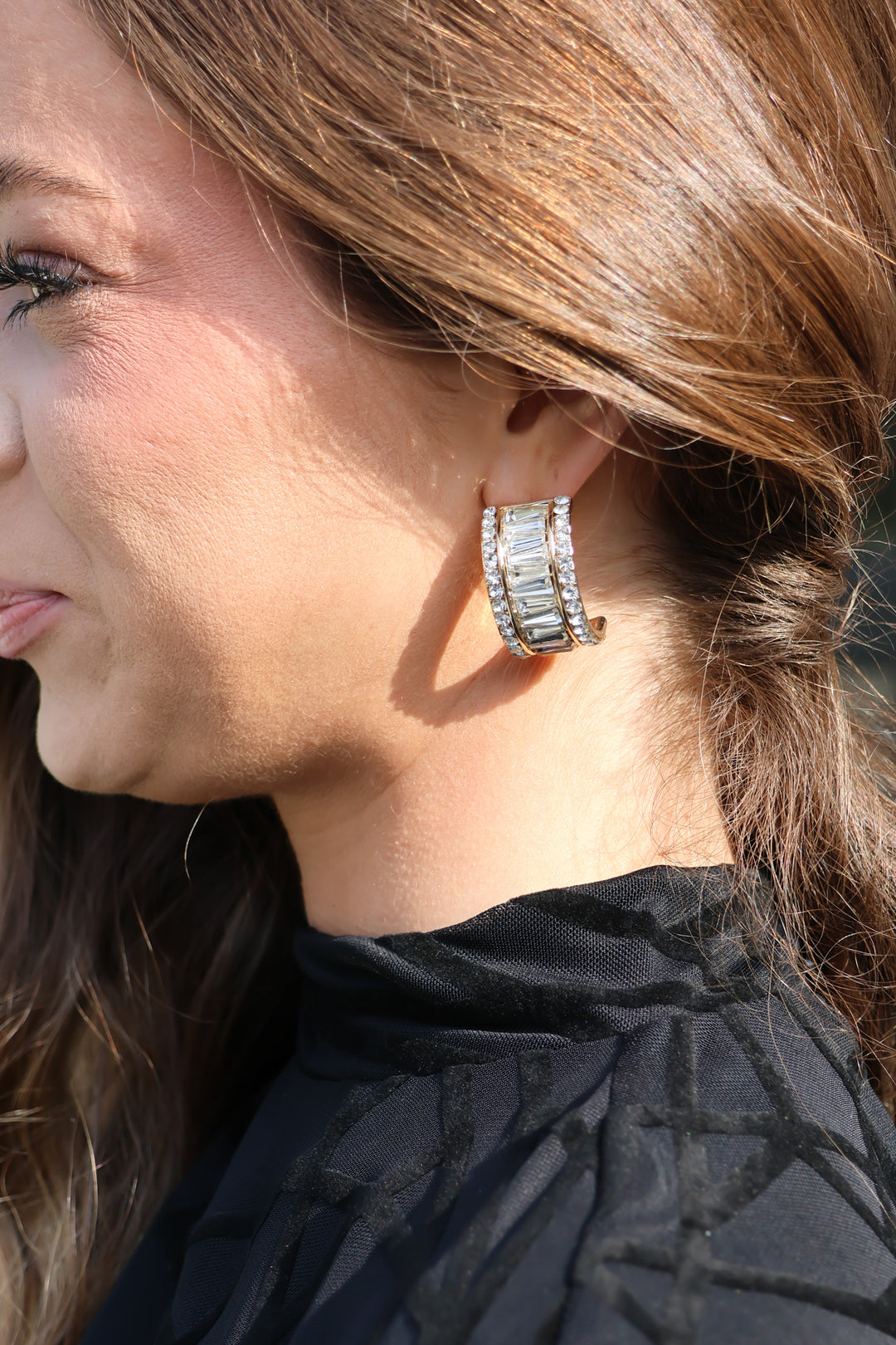 Crystal Glam Earrings - ShopSpoiled