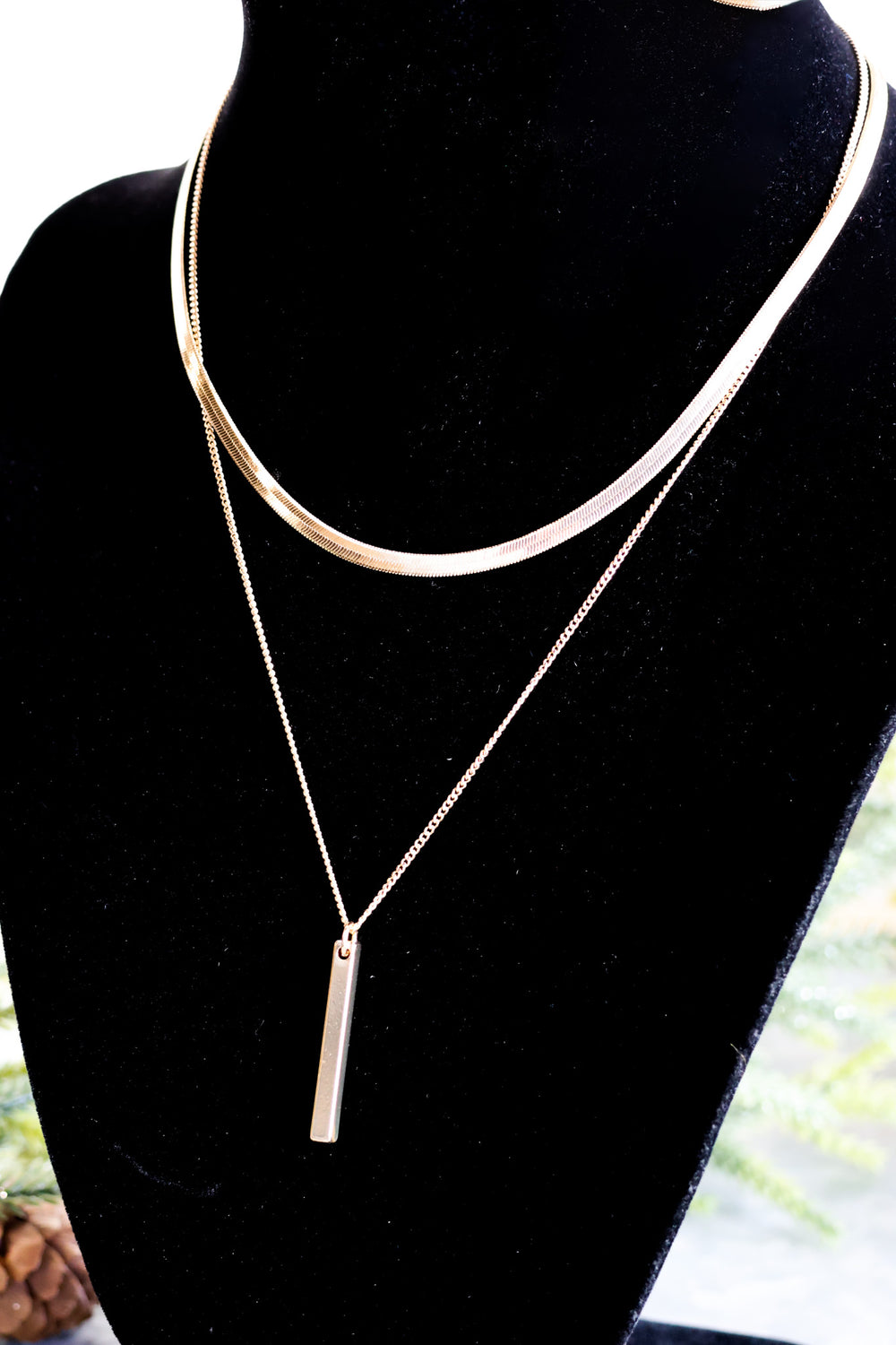 Infinity Bar Necklace - ShopSpoiled