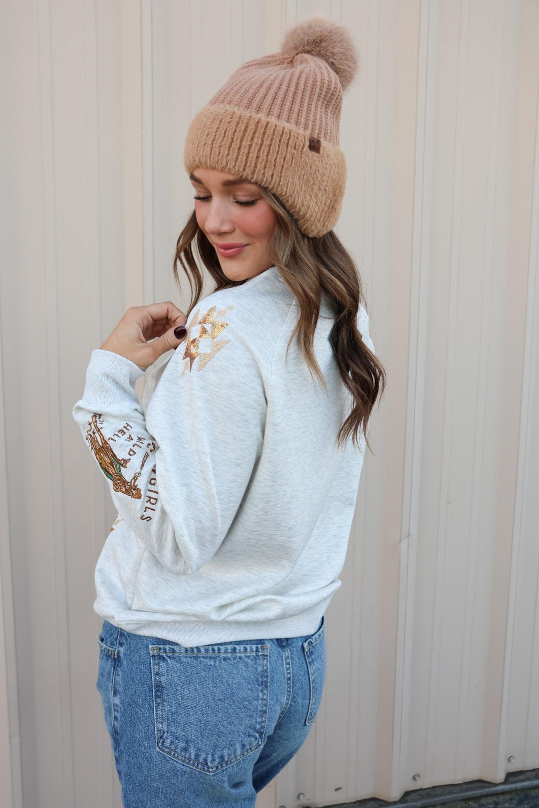 Wild Cowgirl Sweatshirt - ShopSpoiled