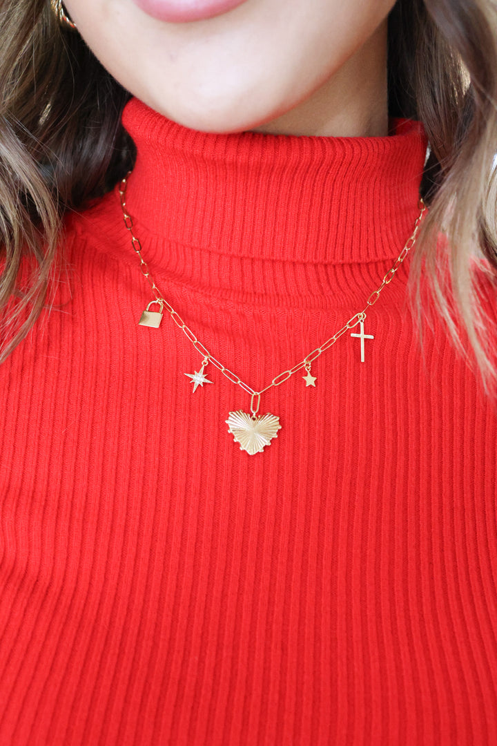 Bursting With Love Necklace - ShopSpoiled