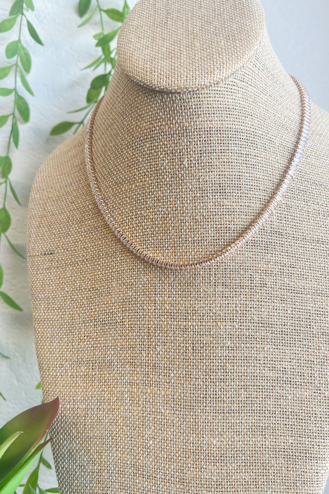 Baguette Tennis Necklace - ShopSpoiled